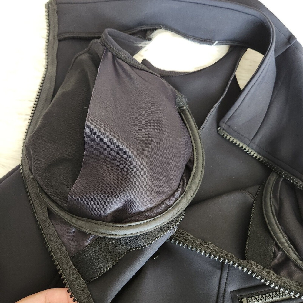 Magicsuit Black Racerback Zip Front One-Piece Swimsuit - Picture 8 of 12